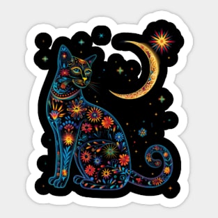 Cat Skull Photography Sticker